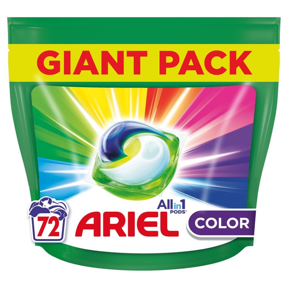 Ariel kapsuly na pranie Color+ 72 Praní